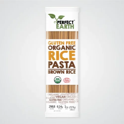 Perfect Earth Organic Rice Pasta - brown rice
