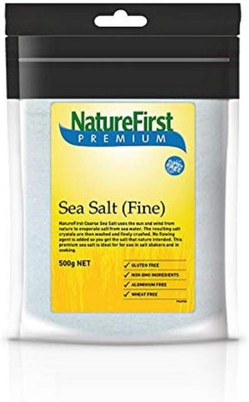 Natures First - Sea Salt - Fine - 500g