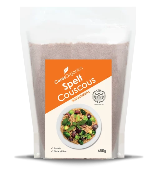 Ceres Organics Spelt Couscous wholemeal 450g