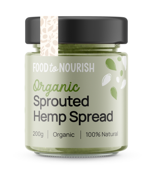 Food to Nourish Organic Sprouted Hemp Spread 200g